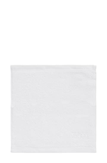 Ręcznik Do Twarzy BOSS Combed Aegean Cotton Białe Damskie (Pl86066)